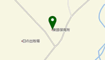 東部保育所の地図画像