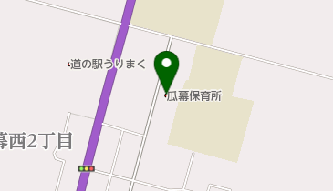 鹿追町立瓜幕保育所の地図画像