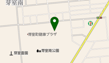 めむろてつなん保育所の地図画像