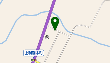 上利別へき地保育所の地図画像