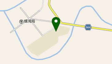 足寄町立螺湾へき地保育所の地図画像