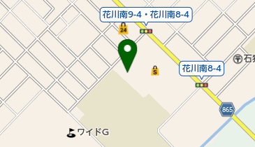 認定こども園花川南保育園の地図画像
