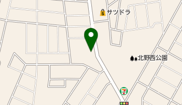 北野しらかば保育園の地図画像