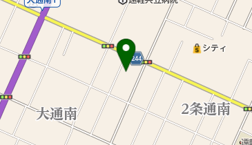 認定こども園こころ遠軽中央保育園の地図画像
