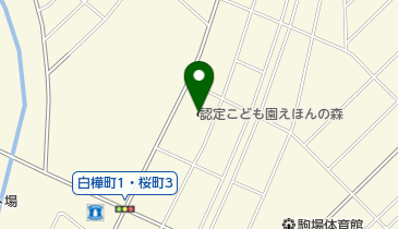 認定こども園えほんの森の地図画像