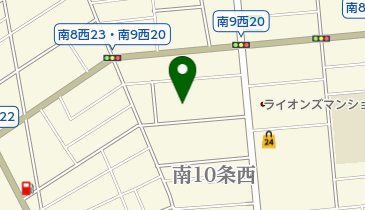 幌西そらいろ保育園の地図画像