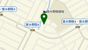 認定こども園恵み野幼稚園恵み野保育園の地図画像