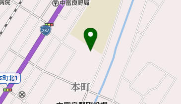 認定こども園なかふらのこども園の地図画像