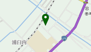 浦臼町認定こども園なかよしの地図画像