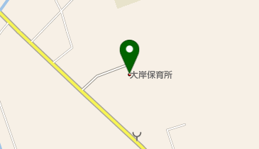 大岸保育所の地図画像