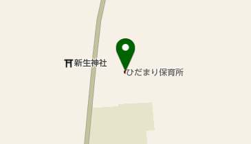 ひだまり保育所の地図画像