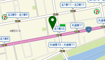 認定こども園北一条すずらん保育園の地図画像