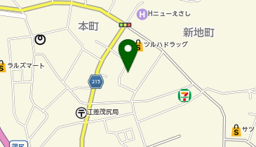 認定こども園江差幼稚園の地図画像