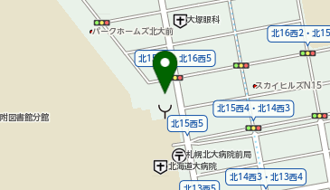 ピッコロ子ども倶楽部北大前保育所の地図画像