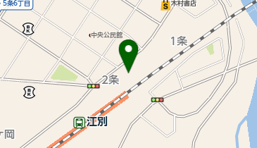 江別桃の花保育園の地図画像