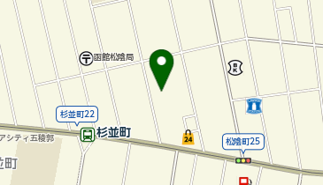 認定こども園函館ちとせ幼稚園の地図画像