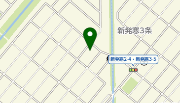 ラブクローバーのほいくえん新発寒の地図画像