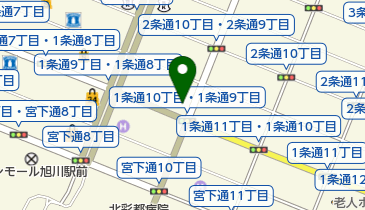 KATEKYO学院旭川駅前本校の地図画像
