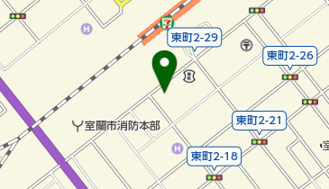 室蘭看護予備校の地図画像