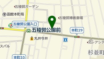 北大学力増進会五稜郭本部の地図画像