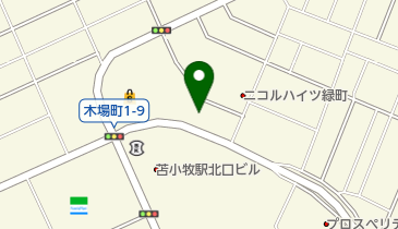 KATEKYO学院苫小牧駅前校の地図画像