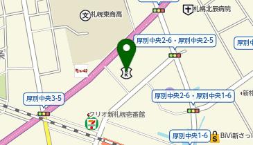 KATEKYO学院新さっぽろ校の地図画像