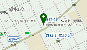 札幌サービスセンターの地図画像