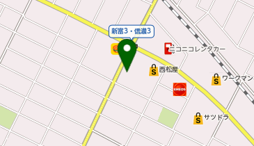 一条工務店千歳展示場の地図画像