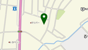 一条工務店函館展示場の地図画像