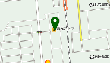 東光ストア北広島店の地図画像