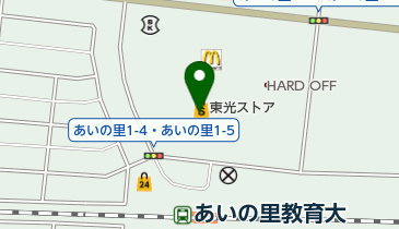 東光ストアあいの里店の地図画像