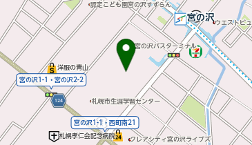 マックスバリュ宮の沢店の地図画像