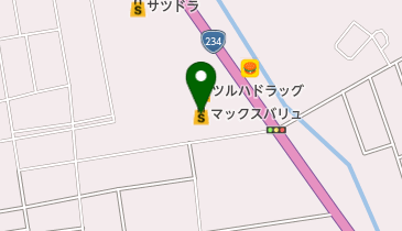 マックスバリュ栗山店の地図画像