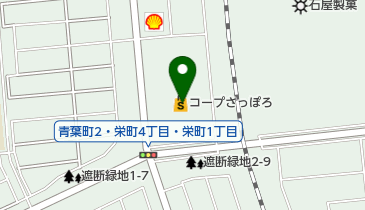 コープさっぽろエルフィン店の地図画像
