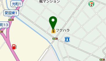フクハラ光和店の地図画像