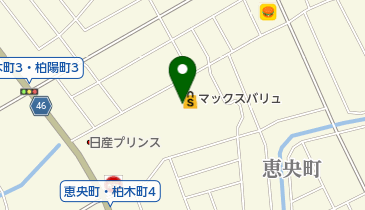 マックスバリュ恵庭店の地図画像