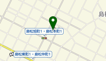 ラルズマート島松店の地図画像