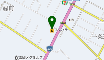 フクハラ大樹店の地図画像