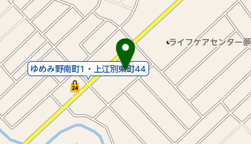 ホクレンショップゆめみ野店の地図画像