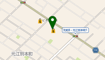 ホクレンショップ元江別店の地図画像