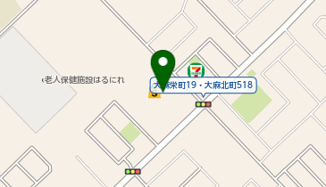 ホクレンショップFoodFarm大麻北町店の地図画像