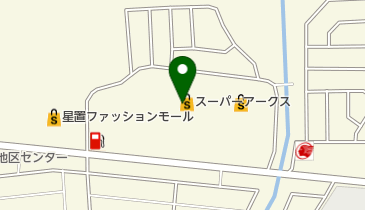 スーパーアークス星置店の地図画像