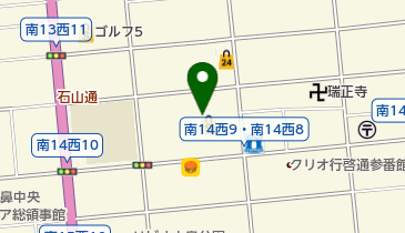 東光ストア行啓通店の地図画像