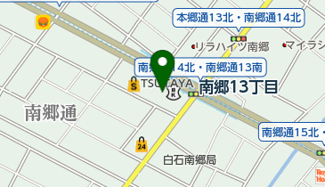 東光ストア南郷13丁目店の地図画像