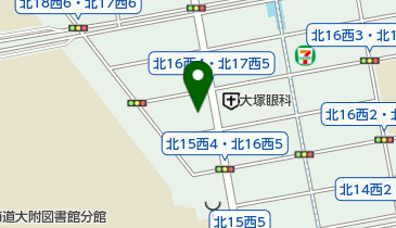 ディナーベル北大前店の地図画像