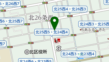マックスバリュ北店の地図画像