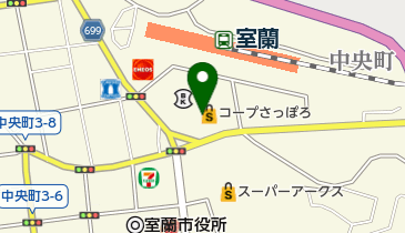 コープさっぽろしが驛前店の地図画像