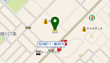 ビッグハウス花川店の地図画像