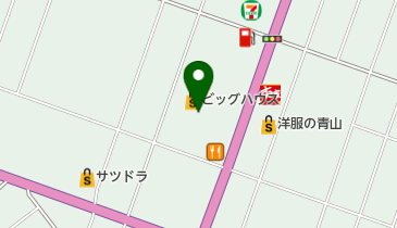 ビッグハウスイーストタウンの地図画像