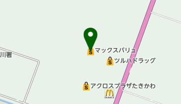 マックスバリュ滝川店の地図画像